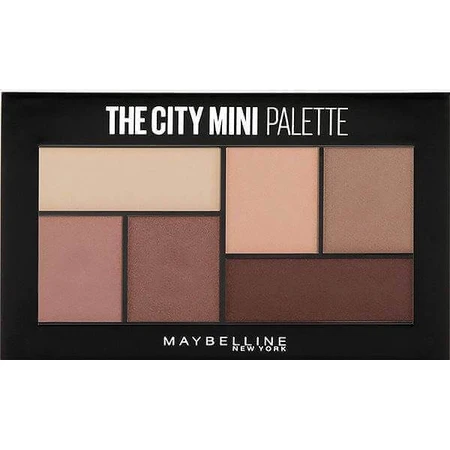 Maybelline New York The City Mini Palette палитра теней для век 480 Matte About Town 1×6 г, палитра теней для век: цены и характеристики