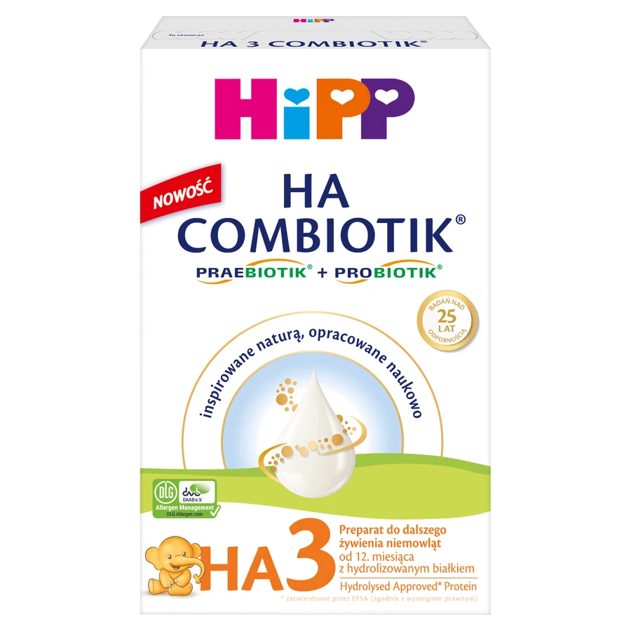 Hipp HA 3 Combiotik, молочна суміш для дітей від 12 місяців, 350 г: ціни та характеристики