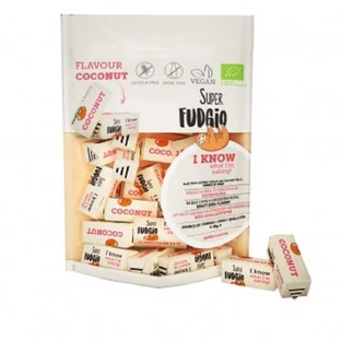 Еко іриски зі смаком кокоса, 150 г, Super Fudgio