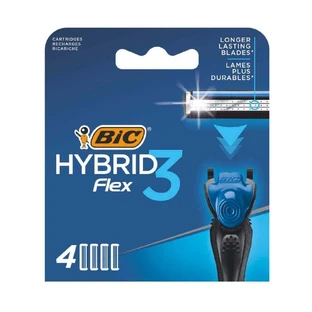Гібридна чоловіча бритва Flex3, 4 шт, BIC