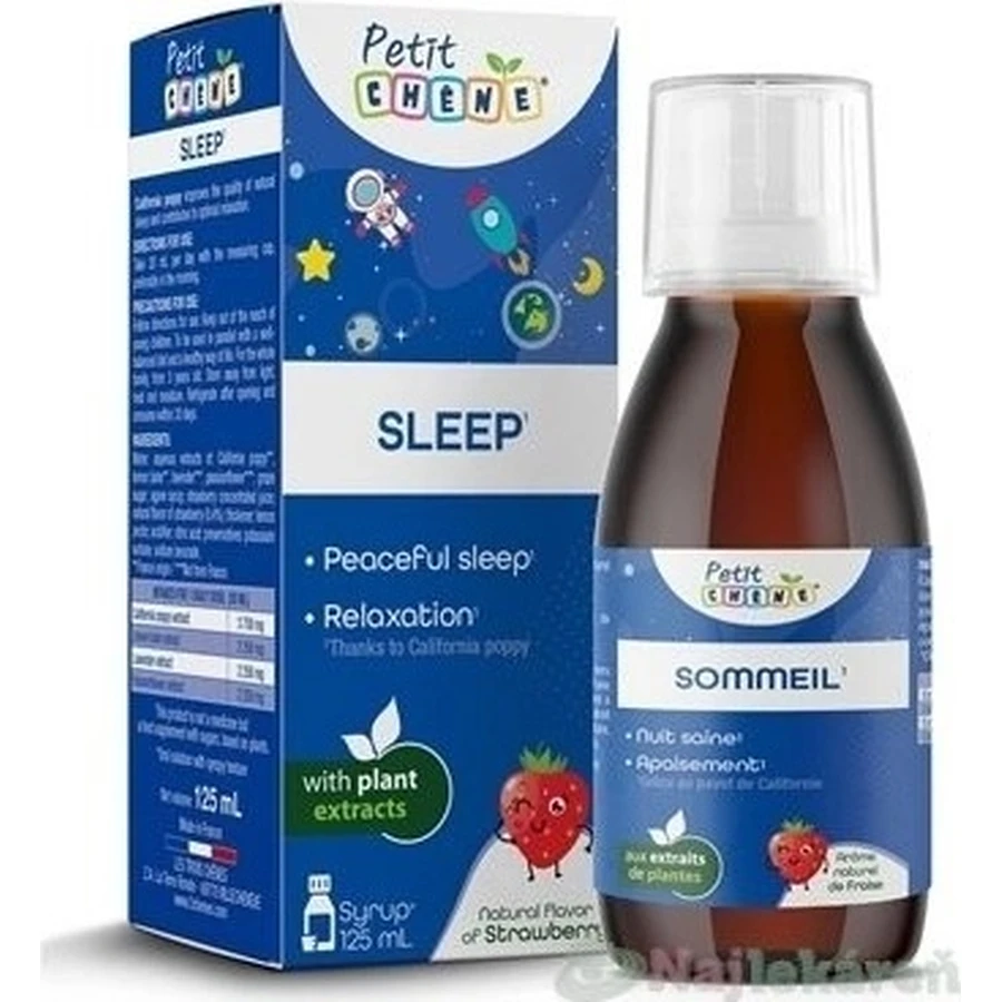 Petit CHENE SLEEP 1×125 мл, сироп для детей: цены и характеристики