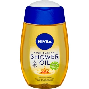 Nivea Натуральное масло для душа, 200 мл