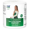 Бинт эластичный медицинский Medtextile средней растяжимости, 4 м х 8 см