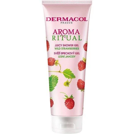Гель для душу Dermacol Aroma Ritual Forest Strawberry 1×250 мл, аромат лісової суниці: ціни та характеристики