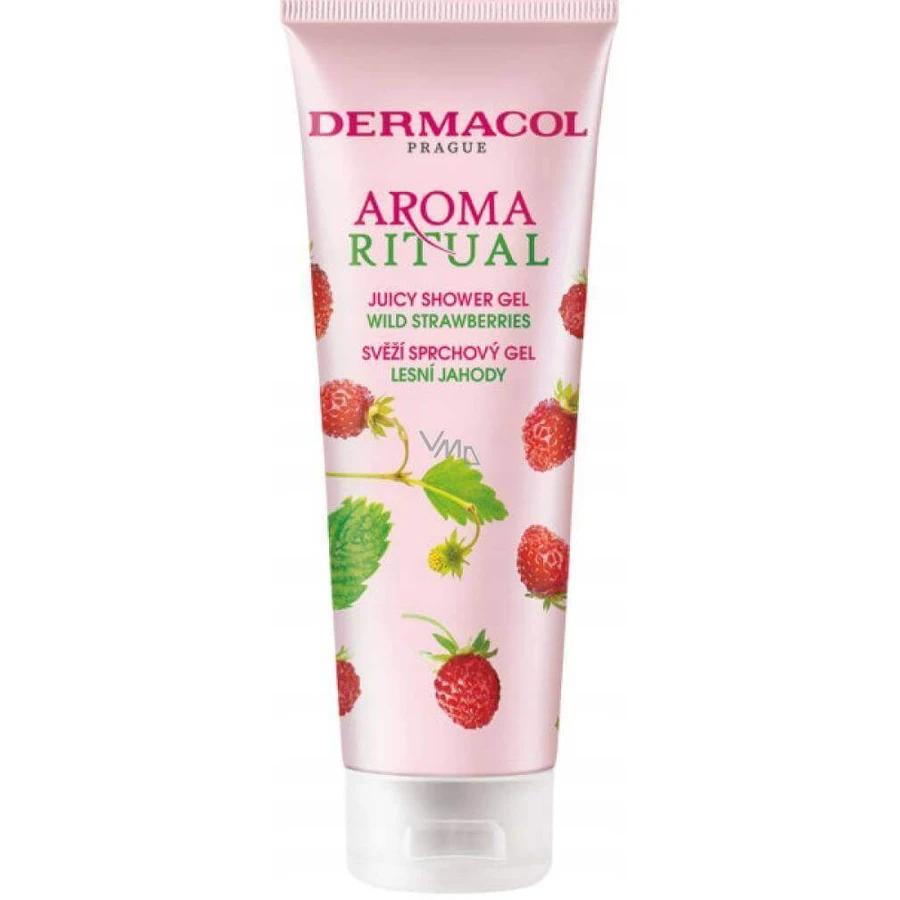 Гель для душу Dermacol Aroma Ritual Forest Strawberry 1×250 мл, аромат лісової суниці: ціни та характеристики