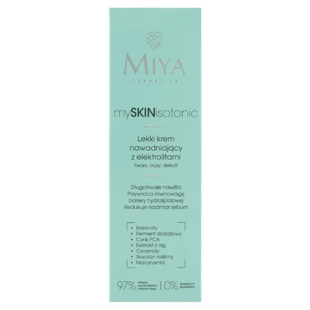 Miya Cosmetics Легкий зволожуючий крем з електролітами, 40 мл: ціни та характеристики