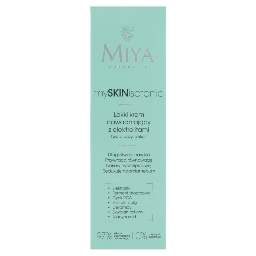 Miya Cosmetics Легкий зволожуючий крем з електролітами, 40 мл: ціни та характеристики