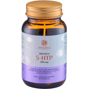 Премиум 5-HTP, 100 мг, 60 капсул, Арония Шарлоттенбург
