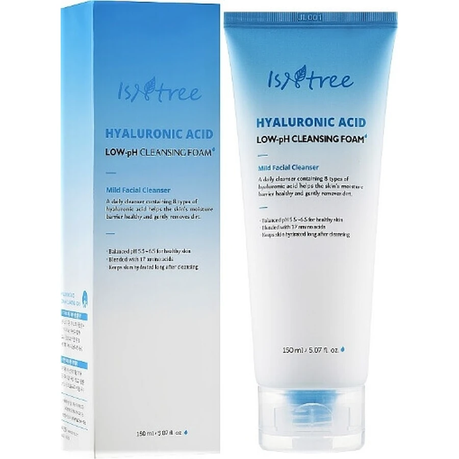 Очищающая пенка с гиалуроновой кислотой Low-Ph Cleansing Foam 150 мл, Isntree: цены и характеристики