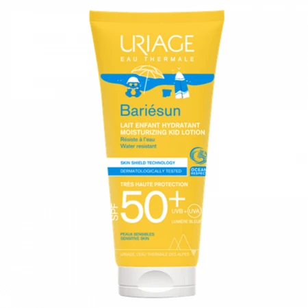 Сонцезахисне молочко Bariesun для дітей SPF 50+, 100 мл, Uriage: ціни та характеристики