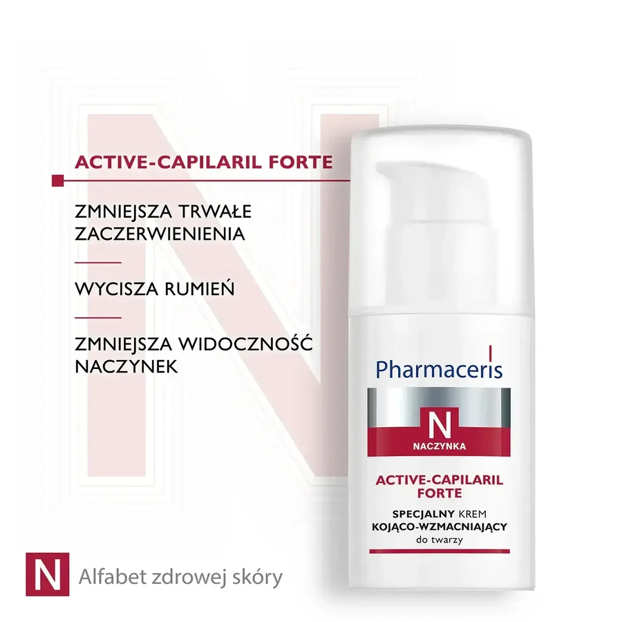 Pharmaceris N Active-Capilaril заспокійливий та зміцнюючий крем для обличчя 30 мл: ціни та характеристики