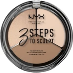 NYX Professional Makeup 3 Steps to Sculpt Contour Palette in Fair 5 g: цены и характеристики