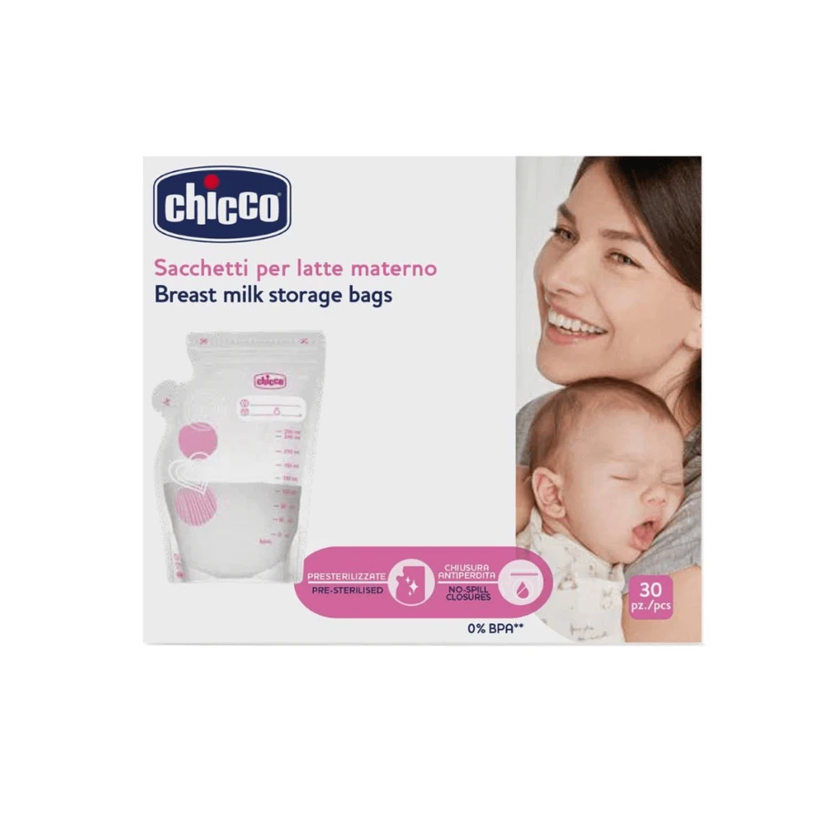Пакеты для хранения грудного молока, +0 месяцев, 30 штук, Chicco: цены и характеристики