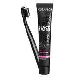 Curaprox Black is White набір зубної пасти 90 мл + зубна щітка 1 шт.