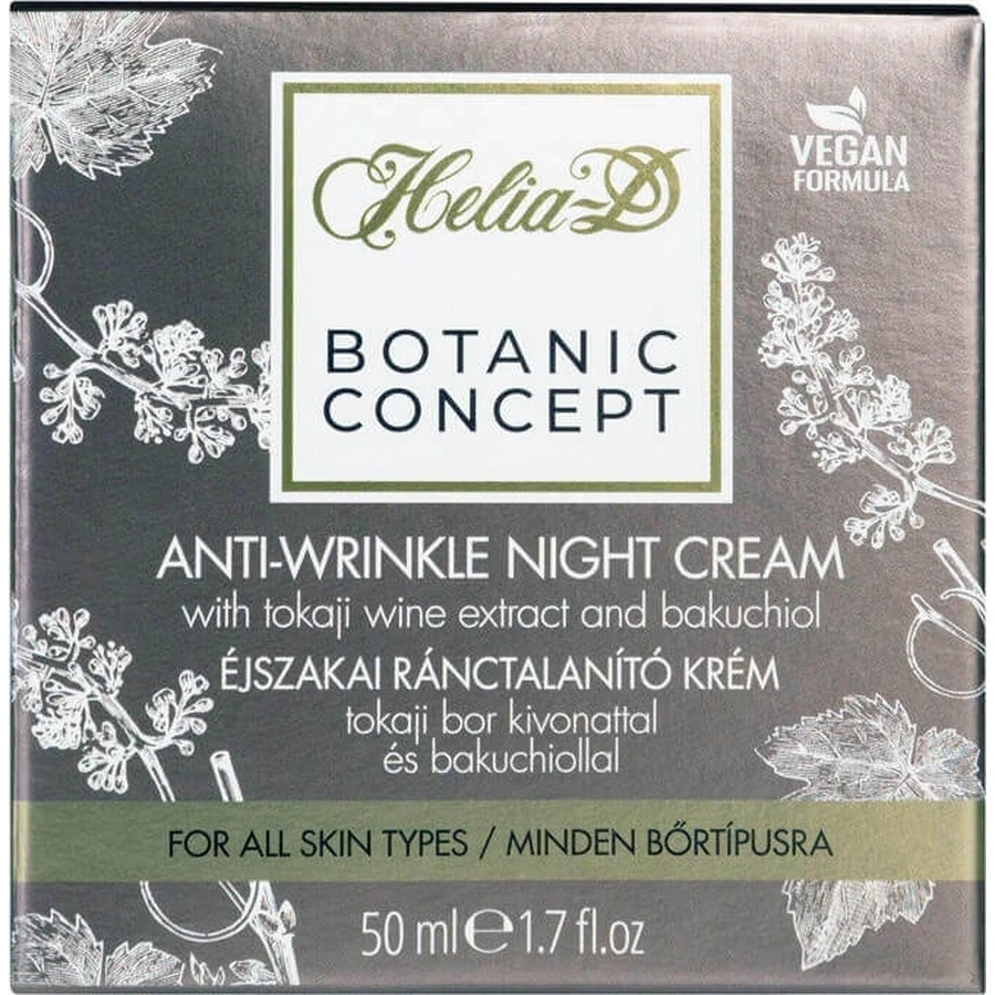 Helia_D Botanic Concept Anti-Wrinkle Nony Cream 1×50 мл, Крем против морщин Nony: цены и характеристики