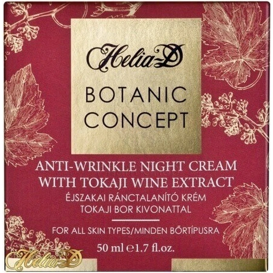Helia_D Botanic Concept Anti-Wrinkle Nony Cream 1×50 мл, Крем против морщин Nony: цены и характеристики