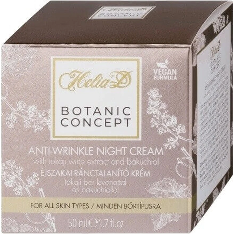 Helia_D Botanic Concept Anti-Wrinkle Nony Cream 1×50 мл, Крем против морщин Nony: цены и характеристики
