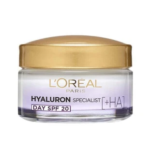 Зволожуючий денний крем проти зморшок Hyaluron Specialist з SPF 20, 50 мл, Loreal