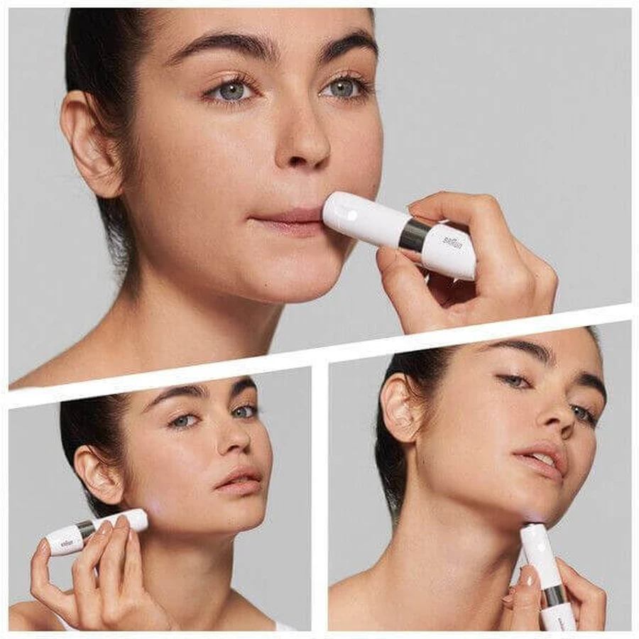 Braun Face Mini Hair Remover FS1000, электрический эпилятор для лица для женщин: цены и характеристики