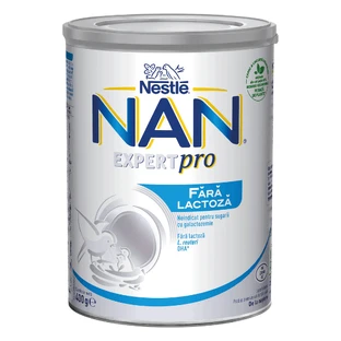 Суміш Nestlé молочна безлактозна Nan, +0 місяців, 400 г