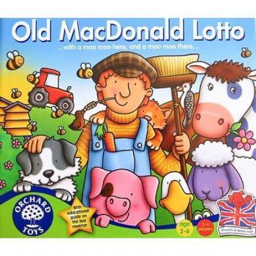 Развивающая игра "Лото старого Макдональда", Orchard Toys: цены и характеристики
