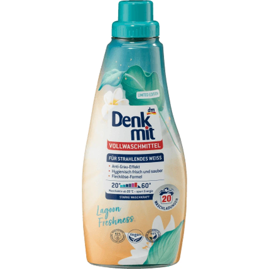 Стиральный порошок Denkmit Lagoon Freshness, 20 Splri, 1000 мл: цены и характеристики