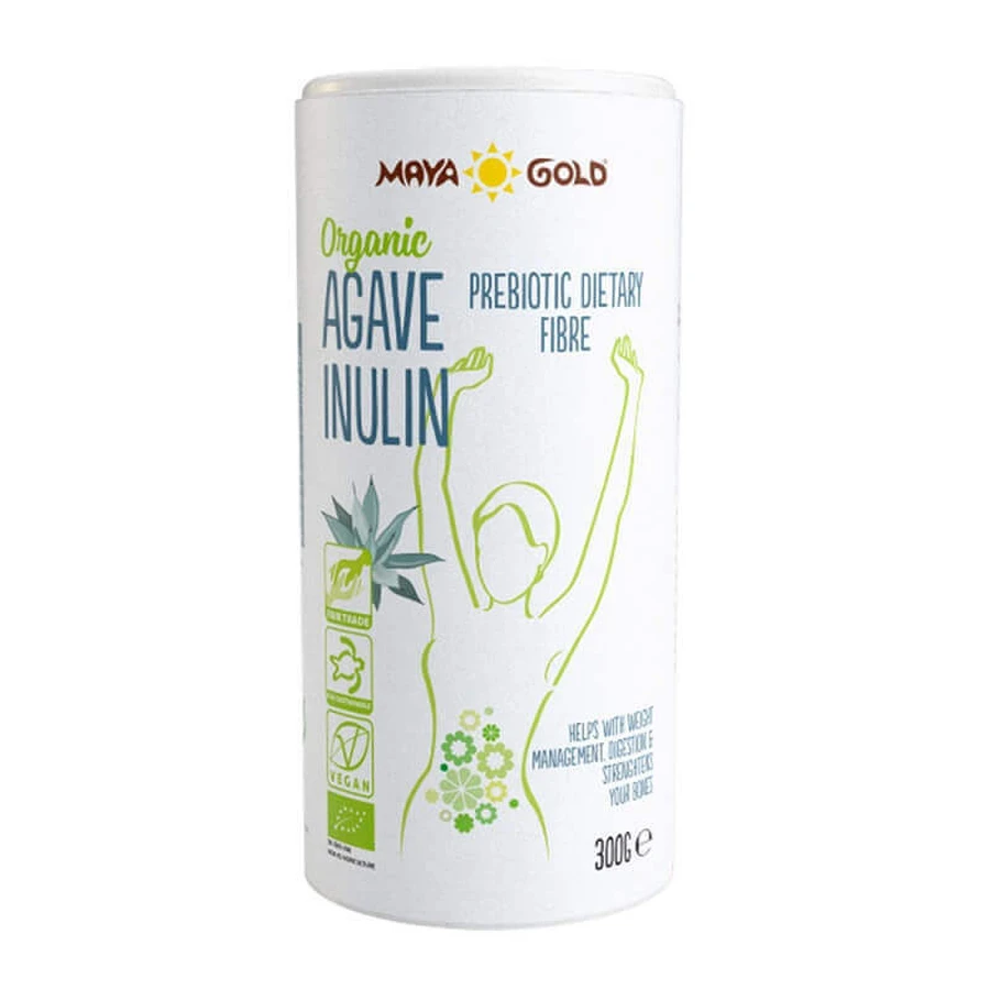 Органічний інулін з агави, 300 г, Maya Gold: ціни та характеристики