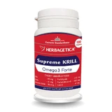 Олія криля Supreme Omega 3 Herbagetica, 60 капсул