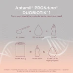 Сухе молоко Nutricia Aptamil ProFutura Duobiotik 1, від 0-6 місяців 1, 800 г: ціни та характеристики