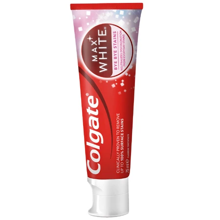 Colgate Max White Bye Bye Stains, зубная паста, 75 мл: цены и характеристики