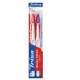 Зубные щетки средние Swiss Clean, 2 шт, Trisa