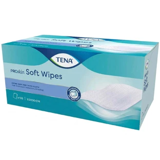 TENA Soft Wipes135 влажных салфеток для очищения кожи