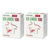 Es-Liver 100, 30 капсул + 30 капсул, 1+1, Парафарм