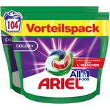 Ariel Капсулы цветные+ коробка 104 шт