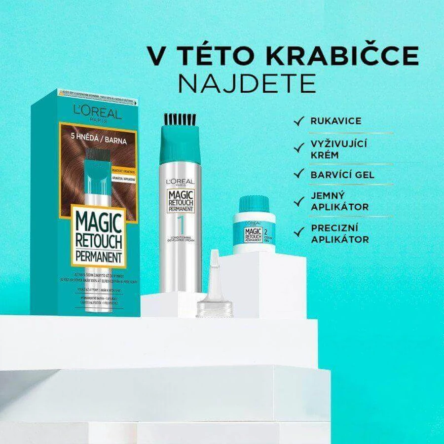 L'Oréal Paris Magic Retouch Permanent 2 чернила, 27+18 мл: цены и характеристики