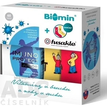 Biomin IMUNO PROTECT JUNIOR 1x60 cps, пищевая добавка: цены и характеристики