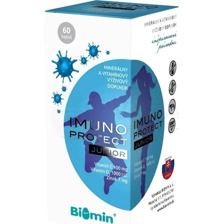 Biomin IMUNO PROTECT JUNIOR 1x60 cps, пищевая добавка: цены и характеристики