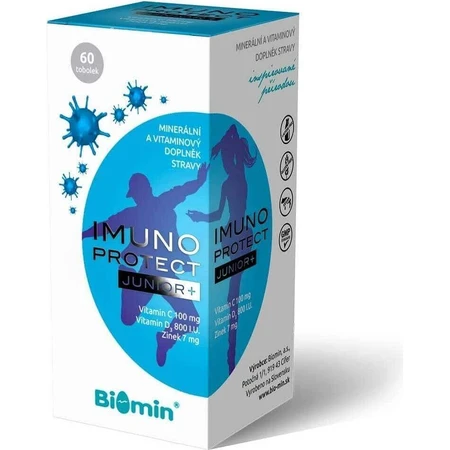 Biomin IMUNO PROTECT JUNIOR 1x60 cps, пищевая добавка: цены и характеристики