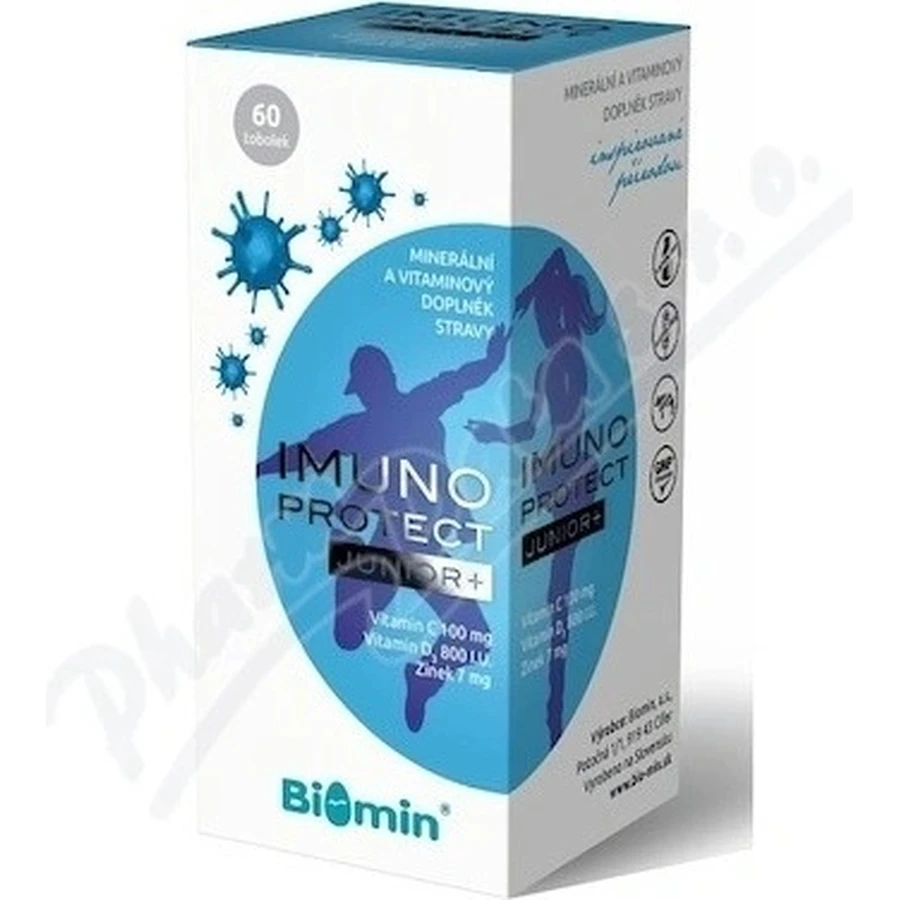 Biomin IMUNO PROTECT JUNIOR 1x60 cps, пищевая добавка: цены и характеристики