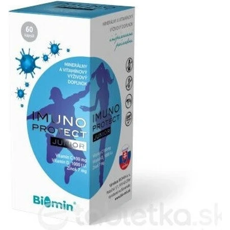Biomin IMUNO PROTECT JUNIOR 1x60 cps, пищевая добавка: цены и характеристики