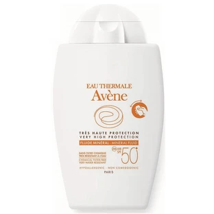 Мінеральний сонцезахисний флюїд SPF 50+, 40 мл, Avene