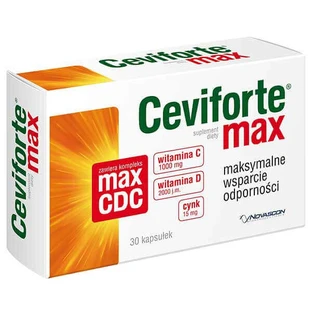 Цевифорте Макс, 30 капсул