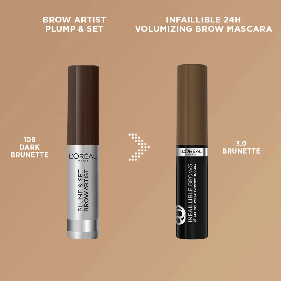 L'Oréal Paris Volumizing mascara 3.0 Brunette gel for both, 5 ml: цены и характеристики
