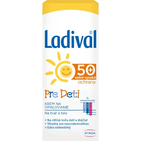 Крем для дітей Ladival For Kids SPF 50+ 50 мл: ціни та характеристики