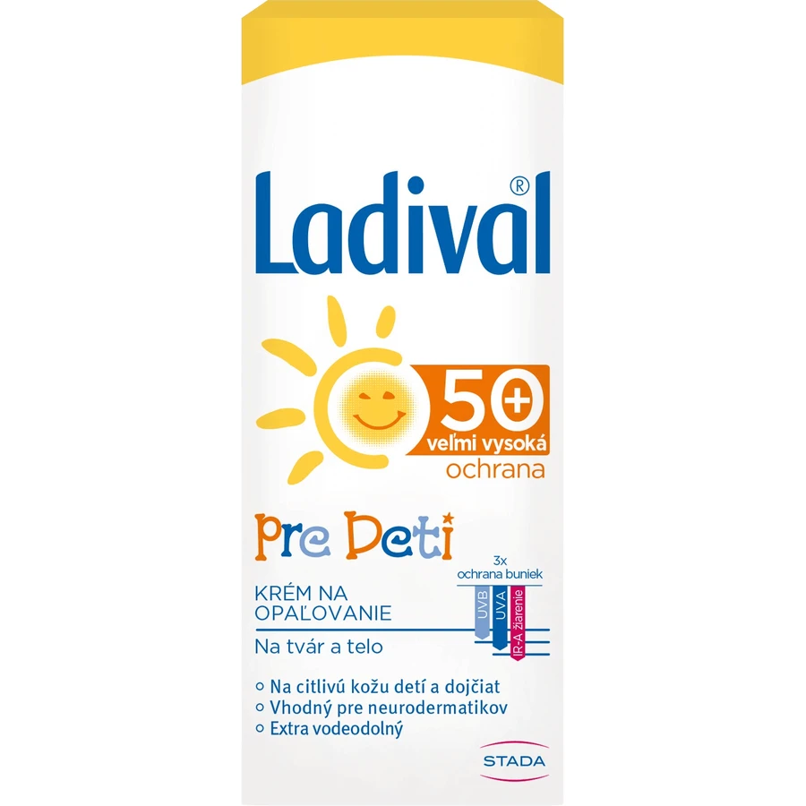 Крем для дітей Ladival For Kids SPF 50+ 50 мл: ціни та характеристики