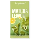 Органічний білий шоколад з матча та лимоном, 60 г, Benjamisimo