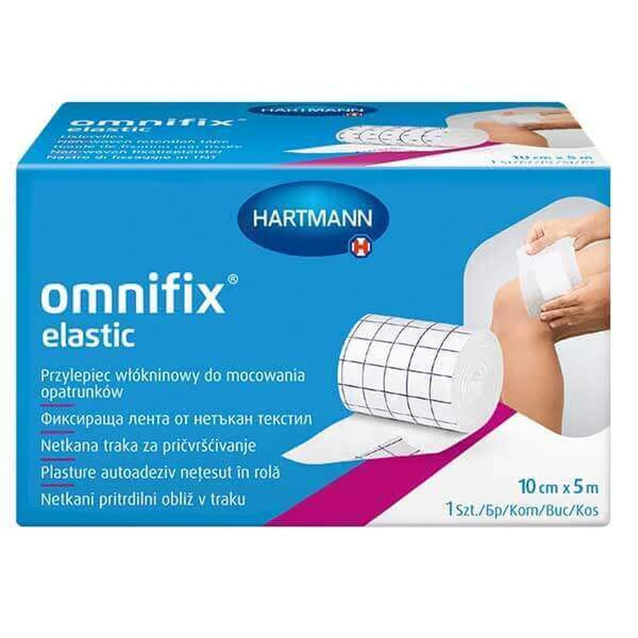 Omnifix Эластичный, нетканый клей для фиксации повязок, 10 см x 5 м, 1 шт.: цены и характеристики