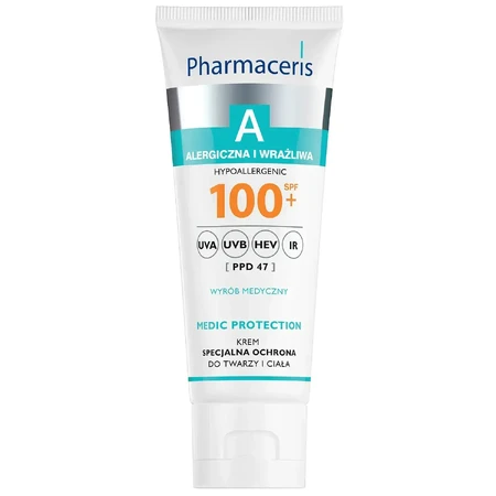 Солнцезащитный крем Pharmaceris A Medic Protection SPF 100+, специальный для лица и тела, 75 мл: цены и характеристики