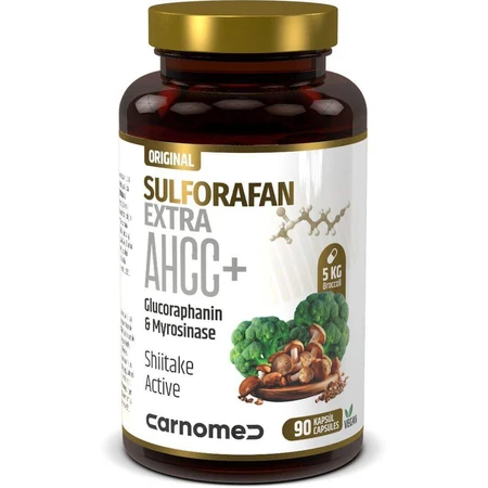 CarnoMed Сульфорафан Экстра AHCC+ 90 капсул: цены и характеристики
