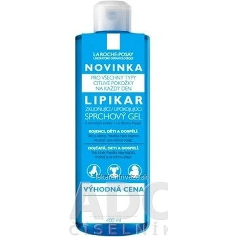 LA ROCHE-POSAY LIPIKAR gel lavant inov. 1×400 мл, осветляющий гель: цены и характеристики